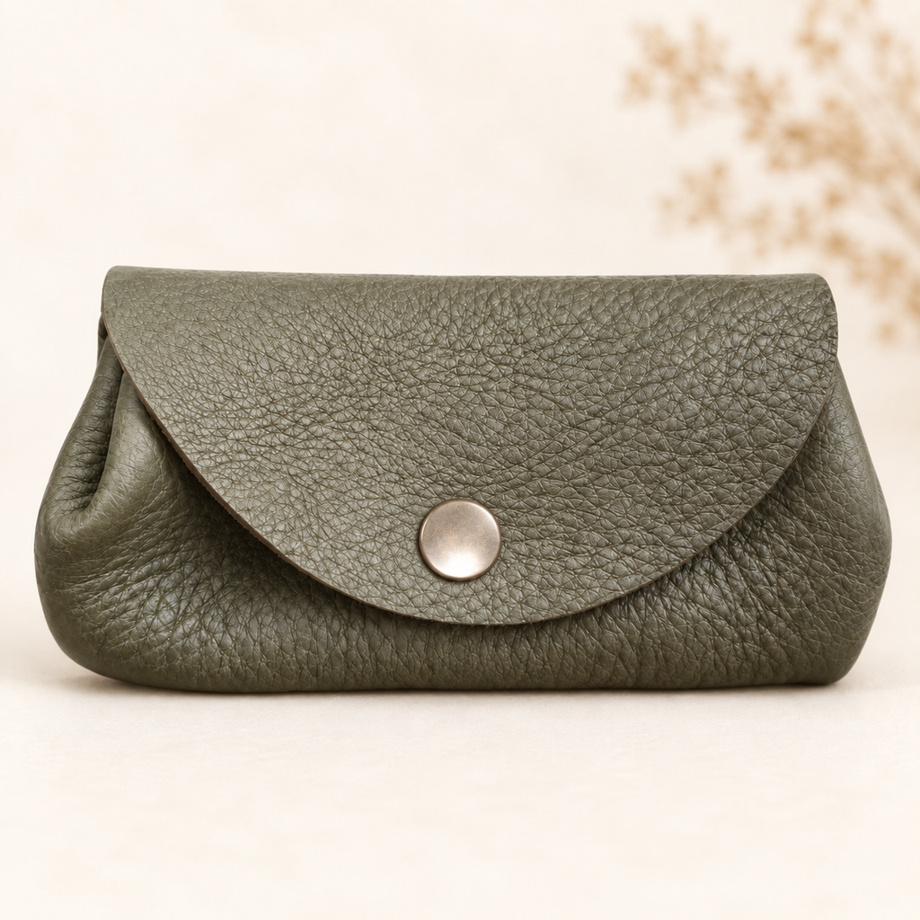 Porte-monnaie en cuir – 3 compartiments