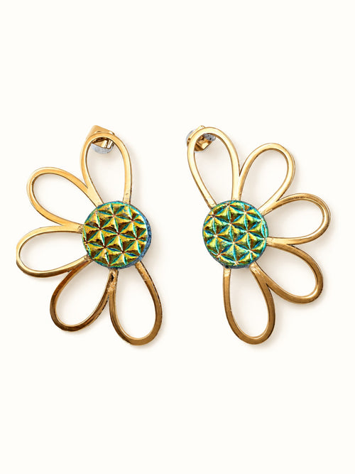 Boucles d’oreilles fleurs – L’élégance en pétales